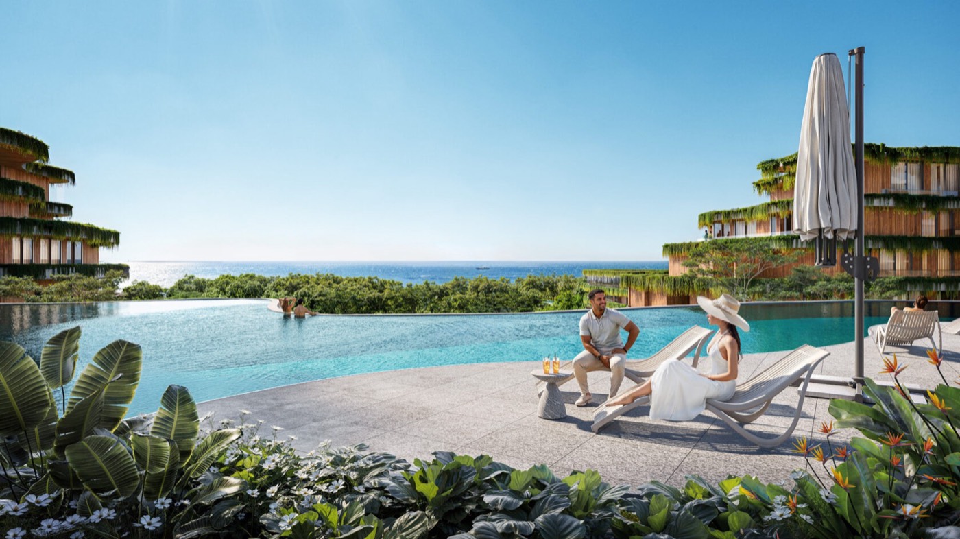 Sea-view residences in Layan