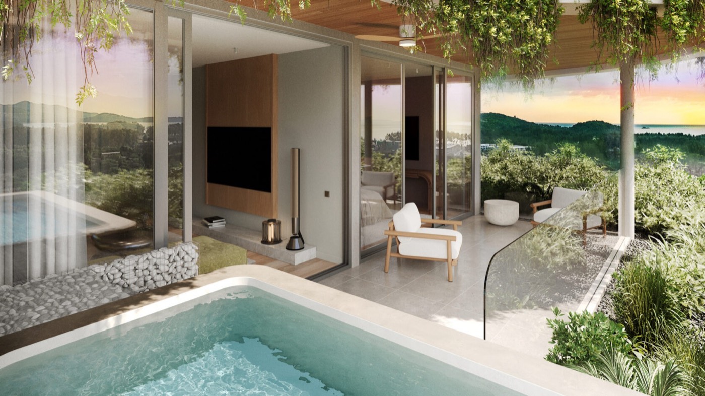 Pool villas in Bang Tao